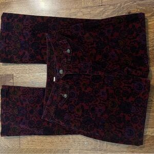 Free People Embroidered Pants